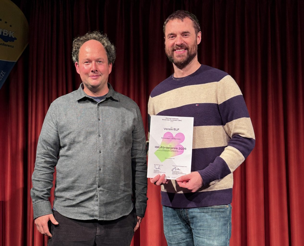 Toni Büchel und Luis Hilti