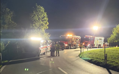 Verkehrsunfall auf der Bergstrasse