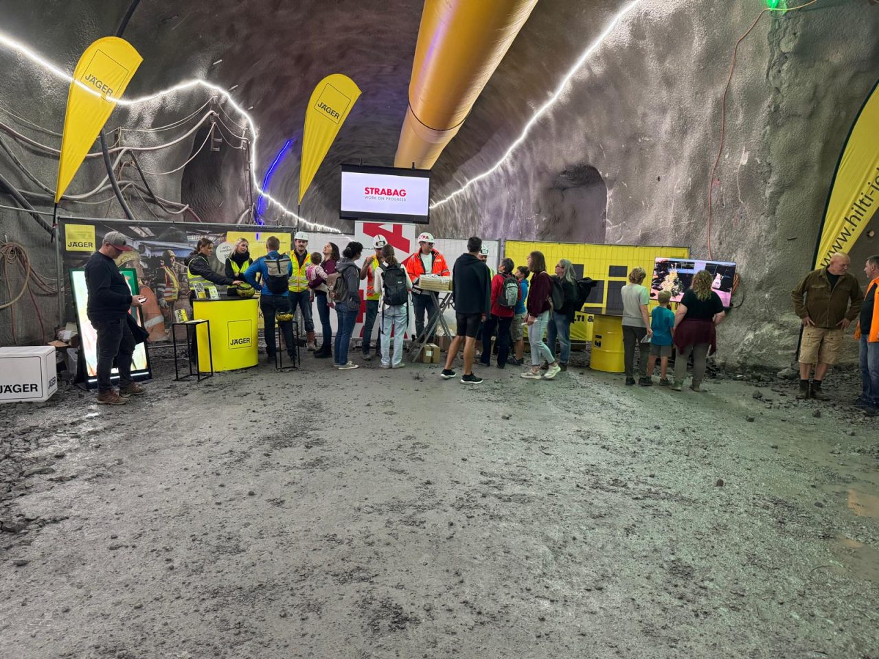 Besichtigung Tunnel