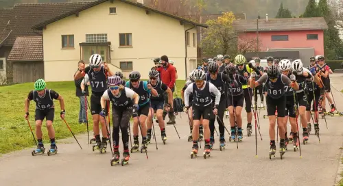 Rollskirennen in Ruggell